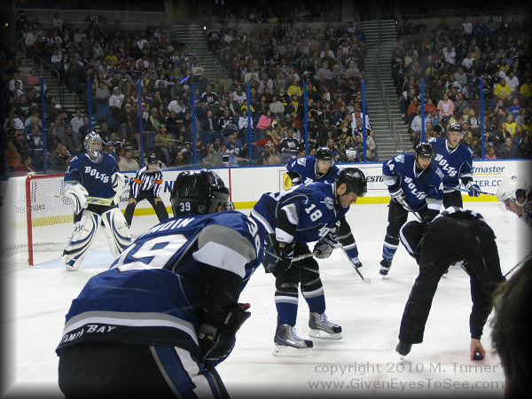 Tampa Bay Lightning Hockey Game | Given Eyes To See